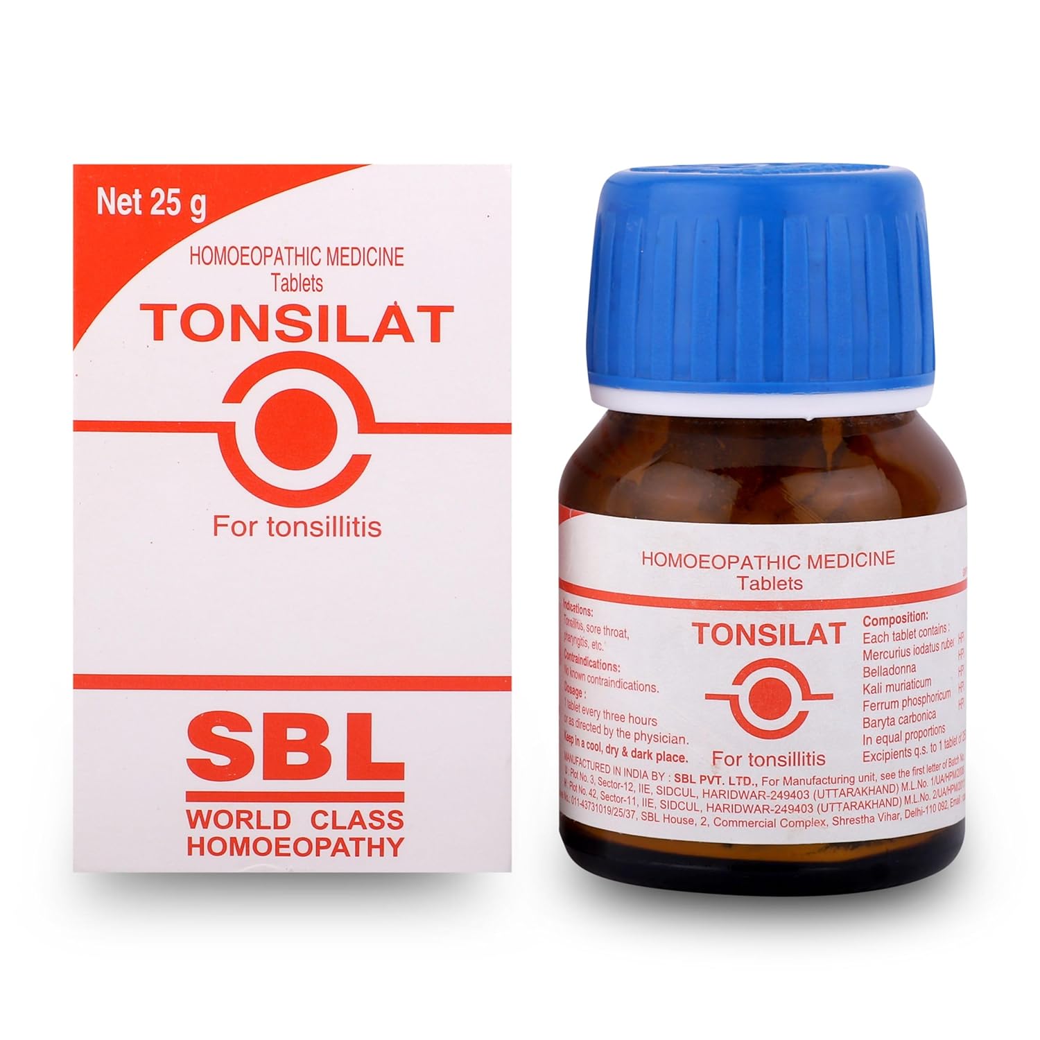 SBL Tonsilat Tabs (25g)