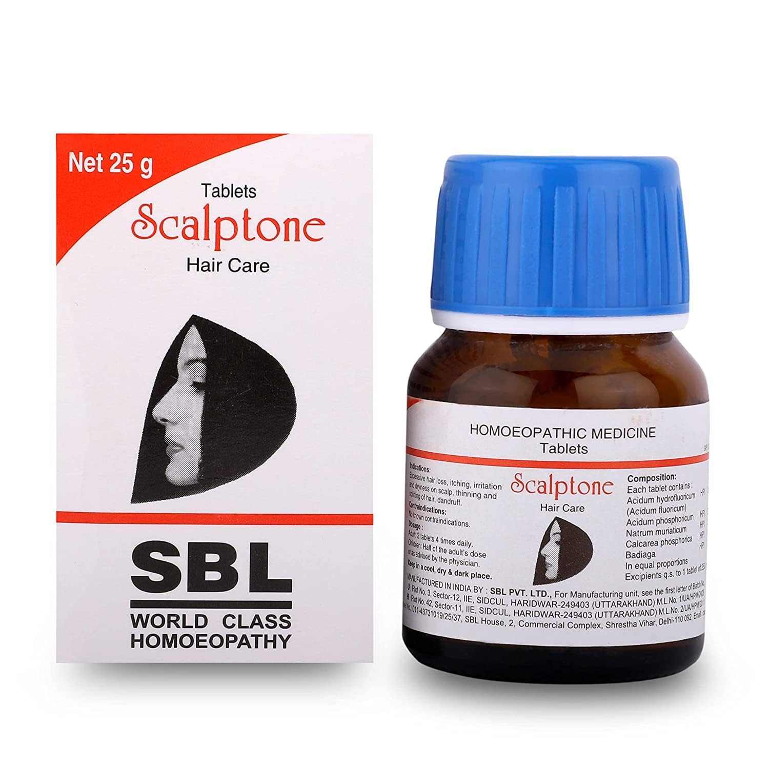 SBL SCALPTONE TABLETS | HAIR CARE 25gm