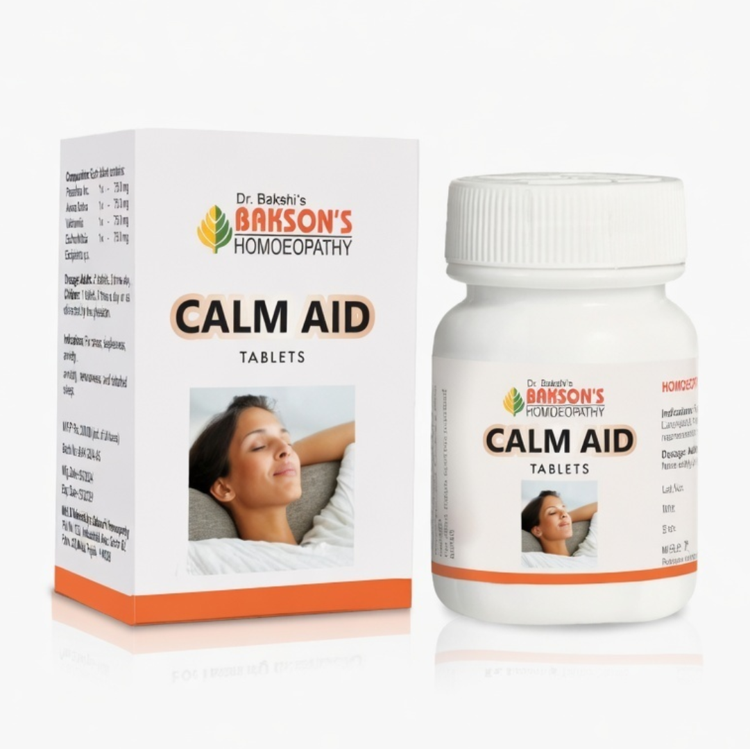 Homoeopathy Calm Aid (45 Tablets) 25 gm