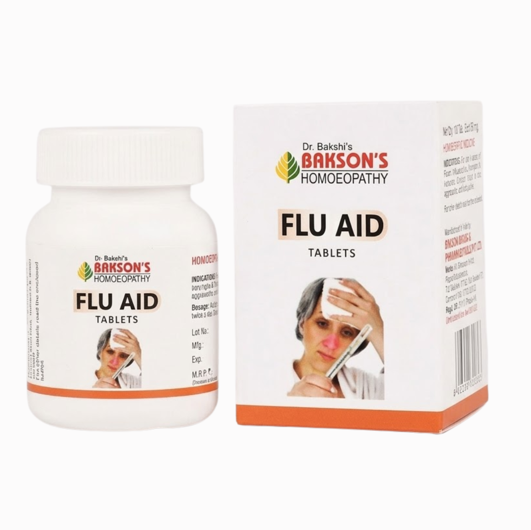 Flu Aid – Immunity Booster for Cold & Flu Relief (45 Tablet) 25 gm