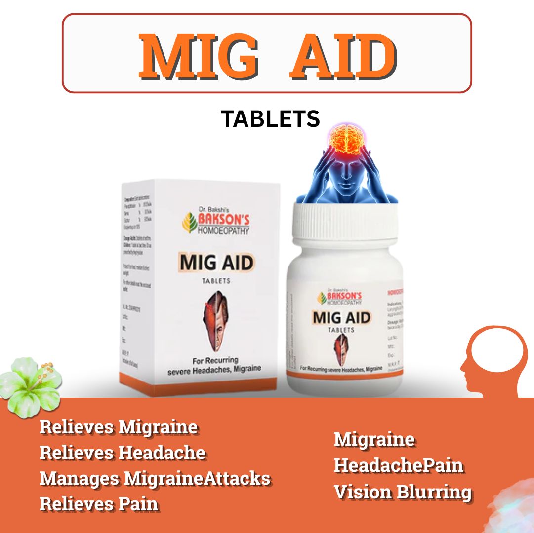Mig Aid  41gm (75 tablet) Provides relief in congestive headache