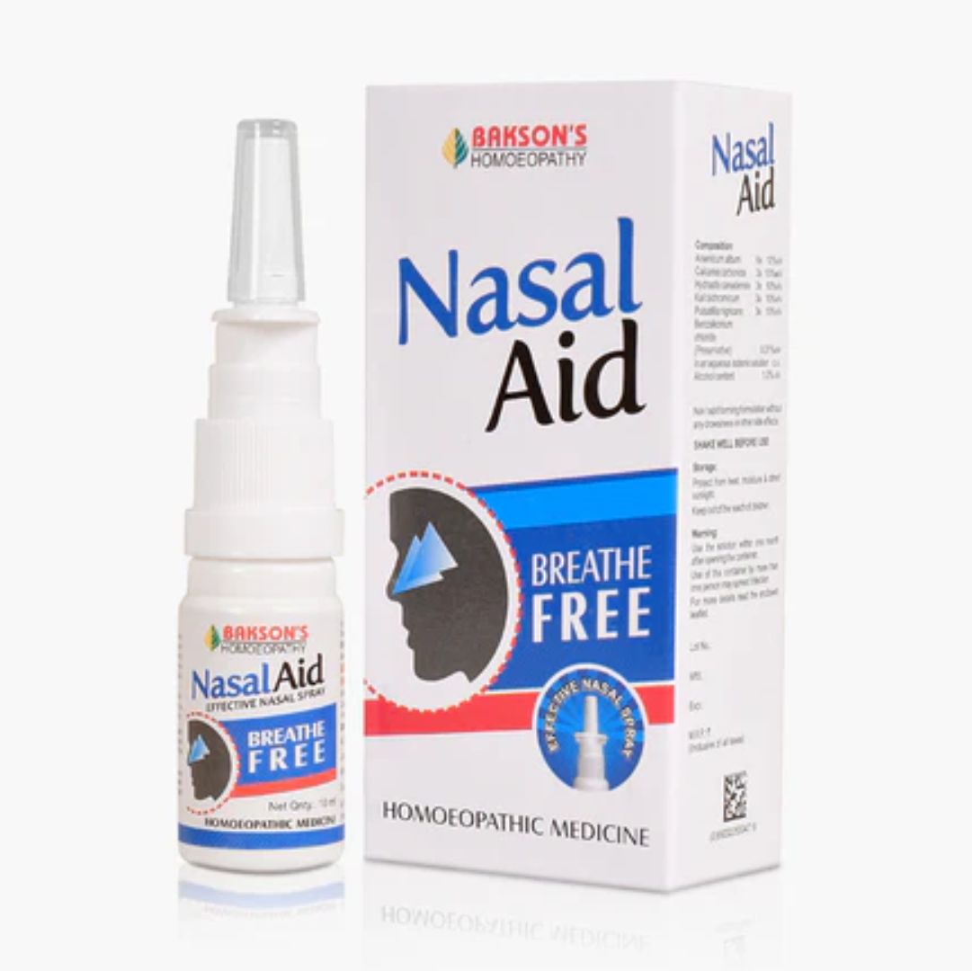 NASAL AID 10ML | helps relieves blockage of the nose | loss of smell |itching of nose