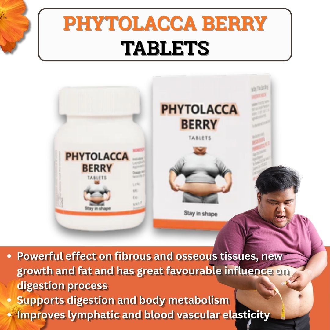 Phytolacca Berry (75) Tablets |  support digestion and absorption