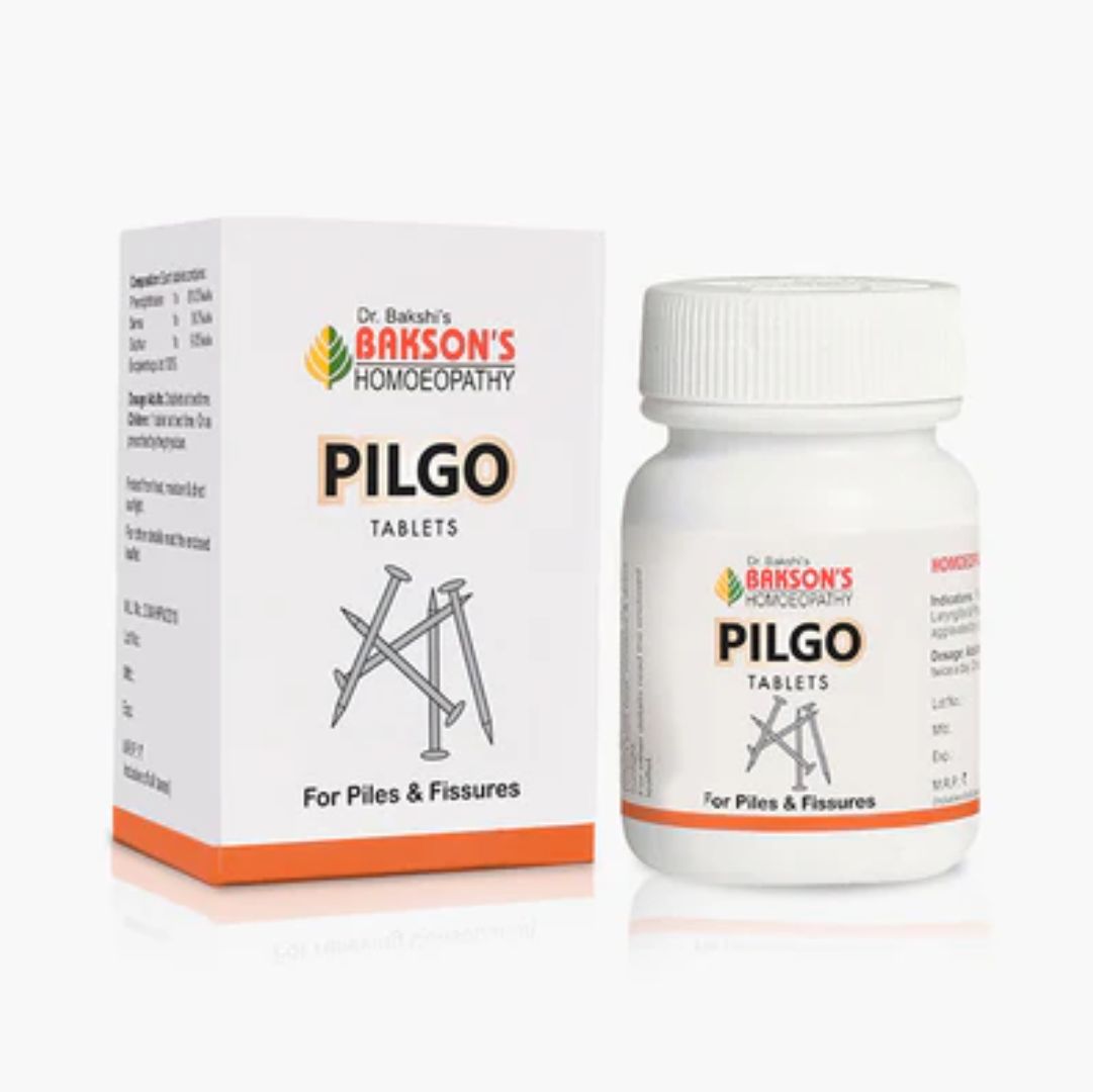 PILGO 41gm (75 TABLETS) Relieves Pain | Treats Piles |Helps in Hemorrhoids