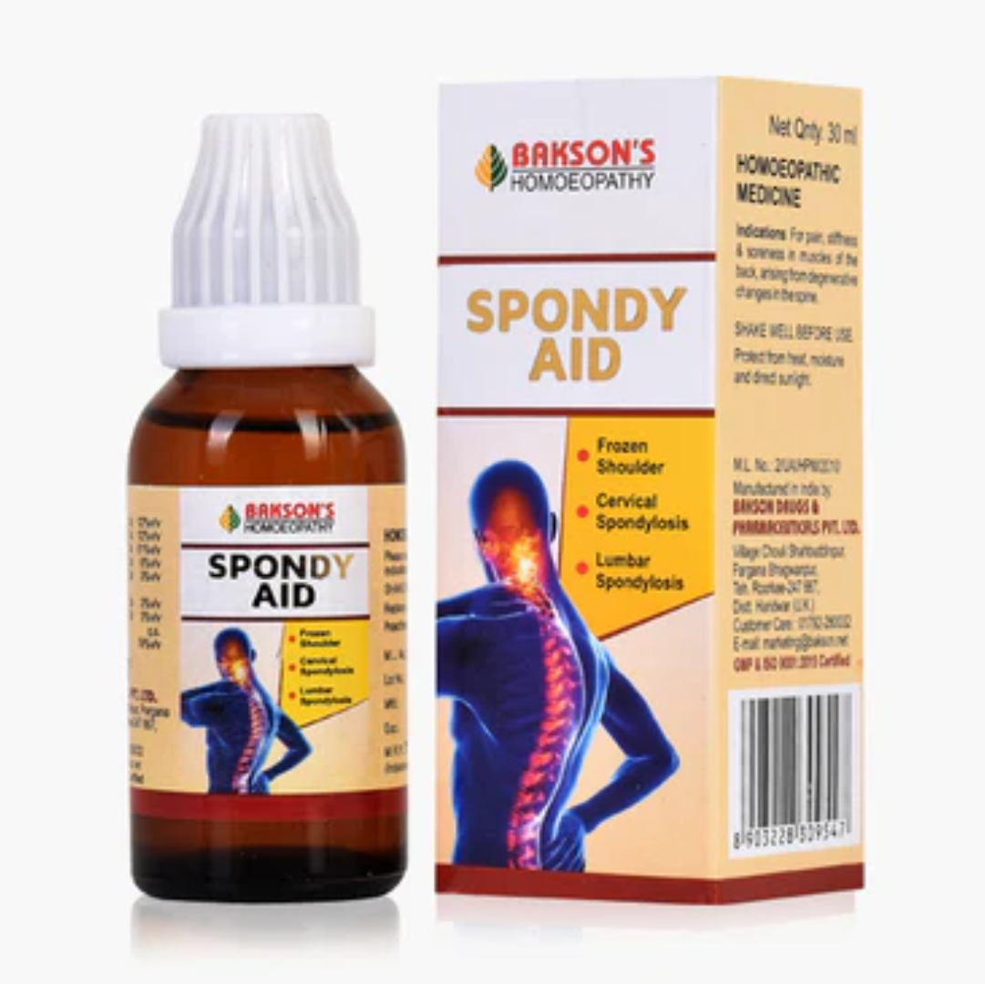 Spondy Aid Drop 30 ml | relieve pain, stiffness, and soreness