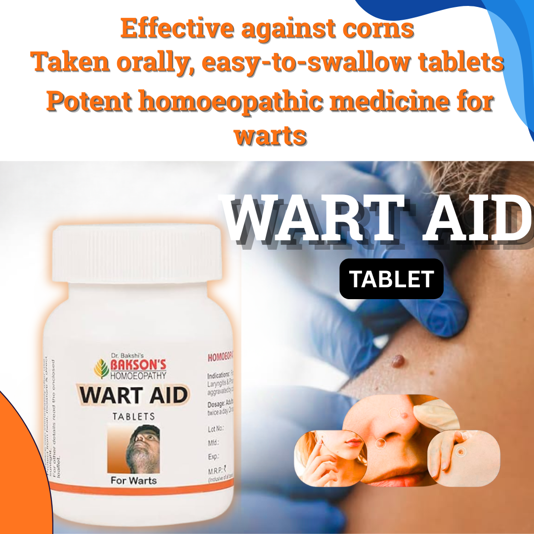 Wart Aid 41gm (75 Tablets) medicine for warts | Effective against corns