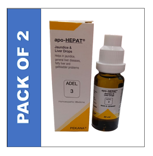 ADEL 3 Apo-Hepat Drop | pack of 2 | 20ml