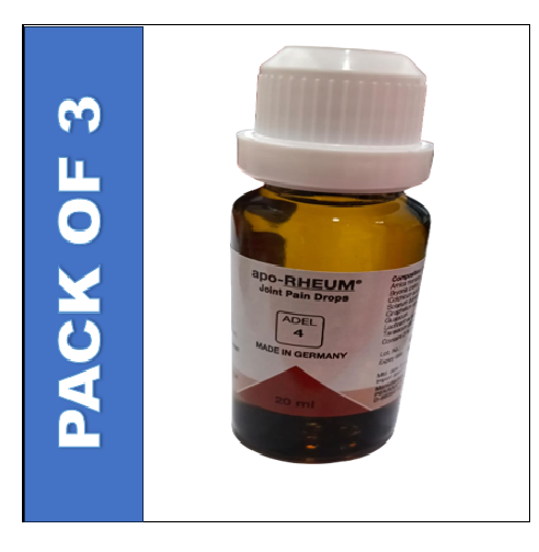 ADEL 4 Apo-Rheum Drop | pack of 3 | 20ml.