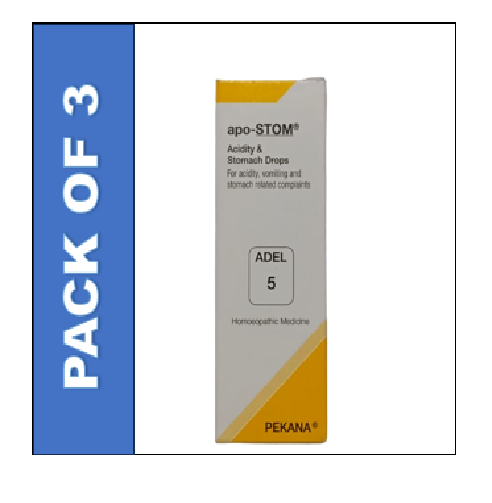 ADEL 5 Apo-Stom Drop | 20ml | pack of 3