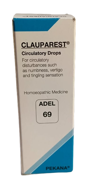 ADEL 69 Clauparest Drop| Circulatory Drops | 20 ml | PACK OF 3