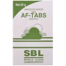 SBL AF-TABS ANTI-FLU  | 25 GM | TABLETS