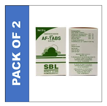 SBL AF-Tabs Tablet | 25 GM |TABLETS | PACK OF 2