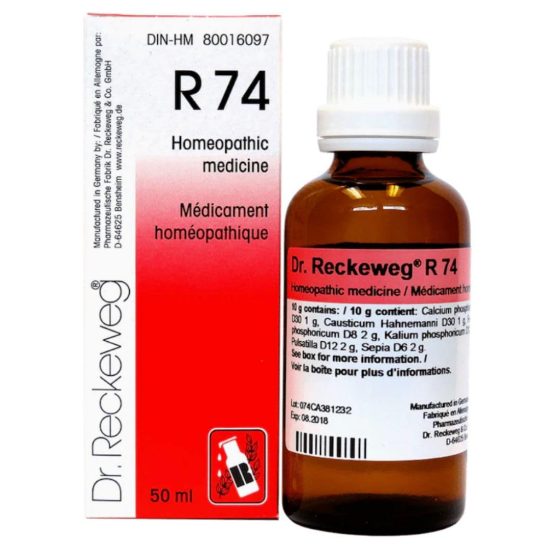 Dr. Reckeweg R74 Nocturnal Enuresis Drop 22 ml | Pack of 3| Helps relieve bed-wetting