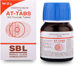 SBL AT-Tabs Ant- Traumatic Tablet | 25 GM | PACK OF 2 | HELPS TO CONDITION INJURY AND ACCIDENT TRAUMA.