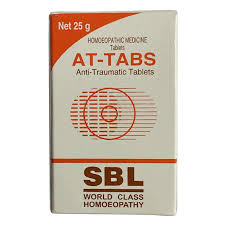 SBL AT-Tabs Ant- Traumatic Tablet | 25 GM | PACK OF 2 | HELPS TO CONDITION INJURY AND ACCIDENT TRAUMA.
