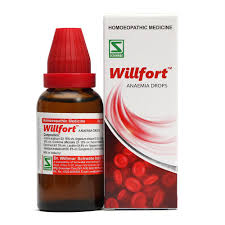 Dr Willmar Schwabe India Willfort Anemia Drop | 30 ML | PACKOF 3 | Aids anaemia caused by the loss of essential fluid.