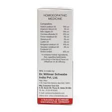 Dr Willmar Schwabe India Willfort Anemia Drop | 30 ML | PACKOF 3 | Aids anaemia caused by the loss of essential fluid.