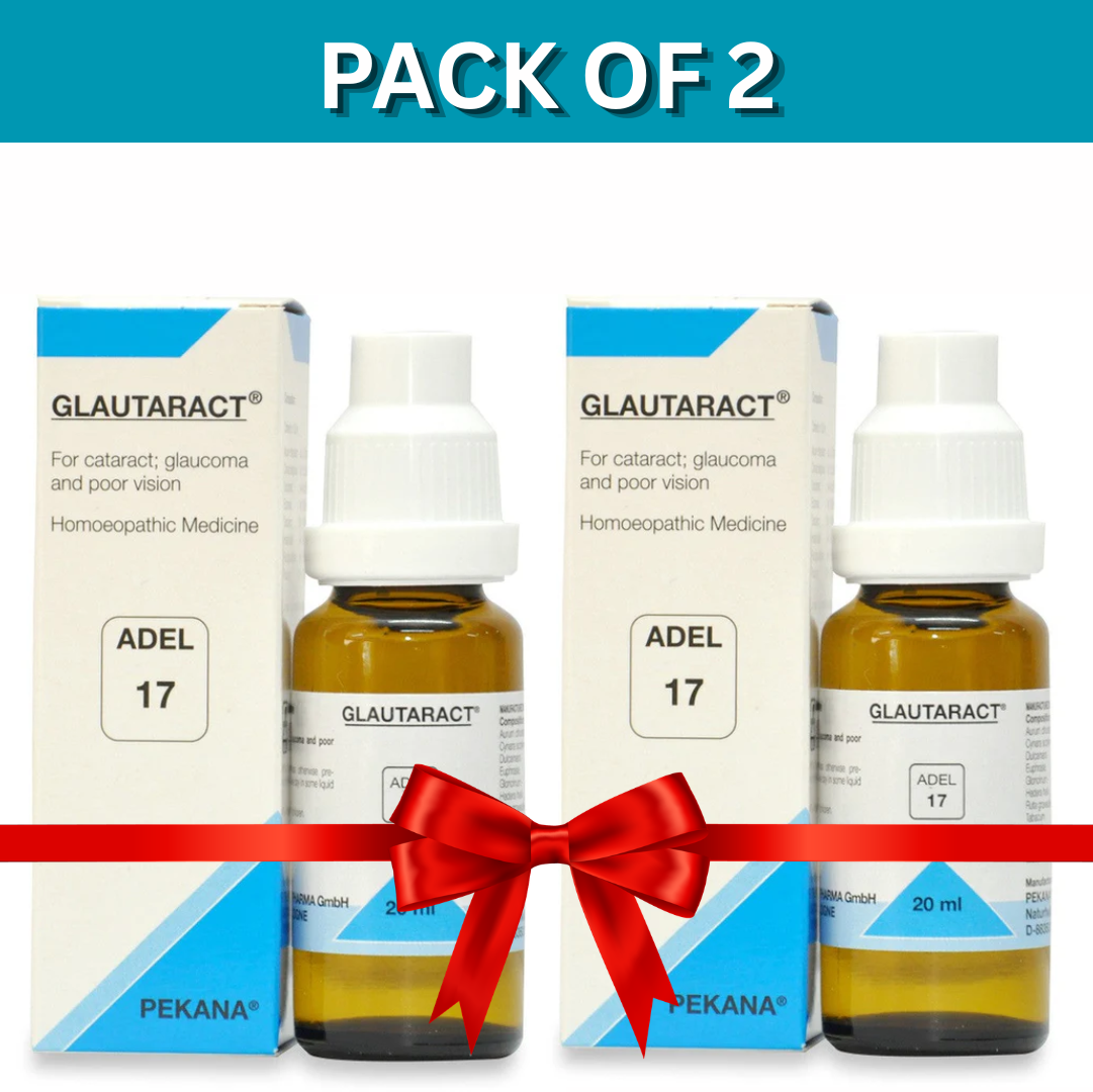 Adel 17 Glautaract Drop 20 ml | PACK OF 2| eye health and support overall eye care