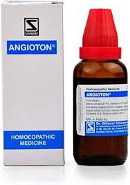 Dr. Willmar Schwabes Angioton Drops | 30 ML | PACK OF 2| Supports Circulatory Health.