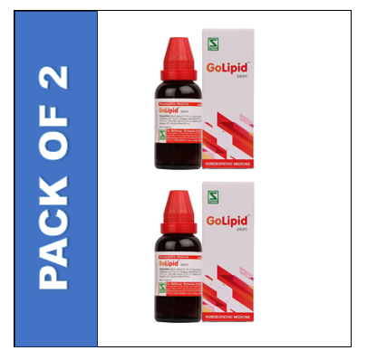 DR.WILLMAR Schwabe GoLipid Drop | 30 ML | PACK OF 2 | Metabolic RoutineCompatibility.