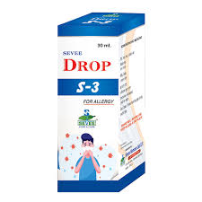 SEVEE Drop S-3 | 30 ML | PACK OF 2 | PROVIDE RELIEF FROM ASTHMA & SINUS