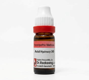 Dr. Reckeweg Acid Hydrocyanic Dilution 30 CH | 11 ML | GERMAN |Relieve pain in the chest.