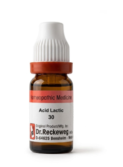 Dr. Reckeweg Acid Lacticum 30 CH | 11 ML | GERMAN | Helps manage sugar levels.