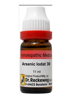 Dr. Reckeweg Arsenicum Iodatum 30 CH | 11 ML | GERMAN| General Well-being.