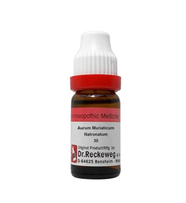 Dr. Reckeweg Aurum Muriaticum Natronatum 30 CH | 11 ML | GERMAN| Female Reproductive Health.