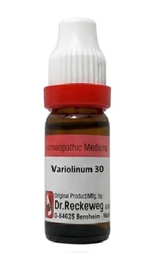 Dr. Reckeweg Variolinum 30 CH| 11 ML | GERMAN | Skin & Eruptions, Pain & Discomfort.