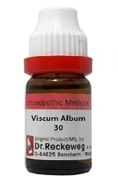 Dr. Reckeweg Viscum Album Dilution 30 CH | 11 ML | GERMAN | Cardiovascular Support, Neurological & Pain Relief.